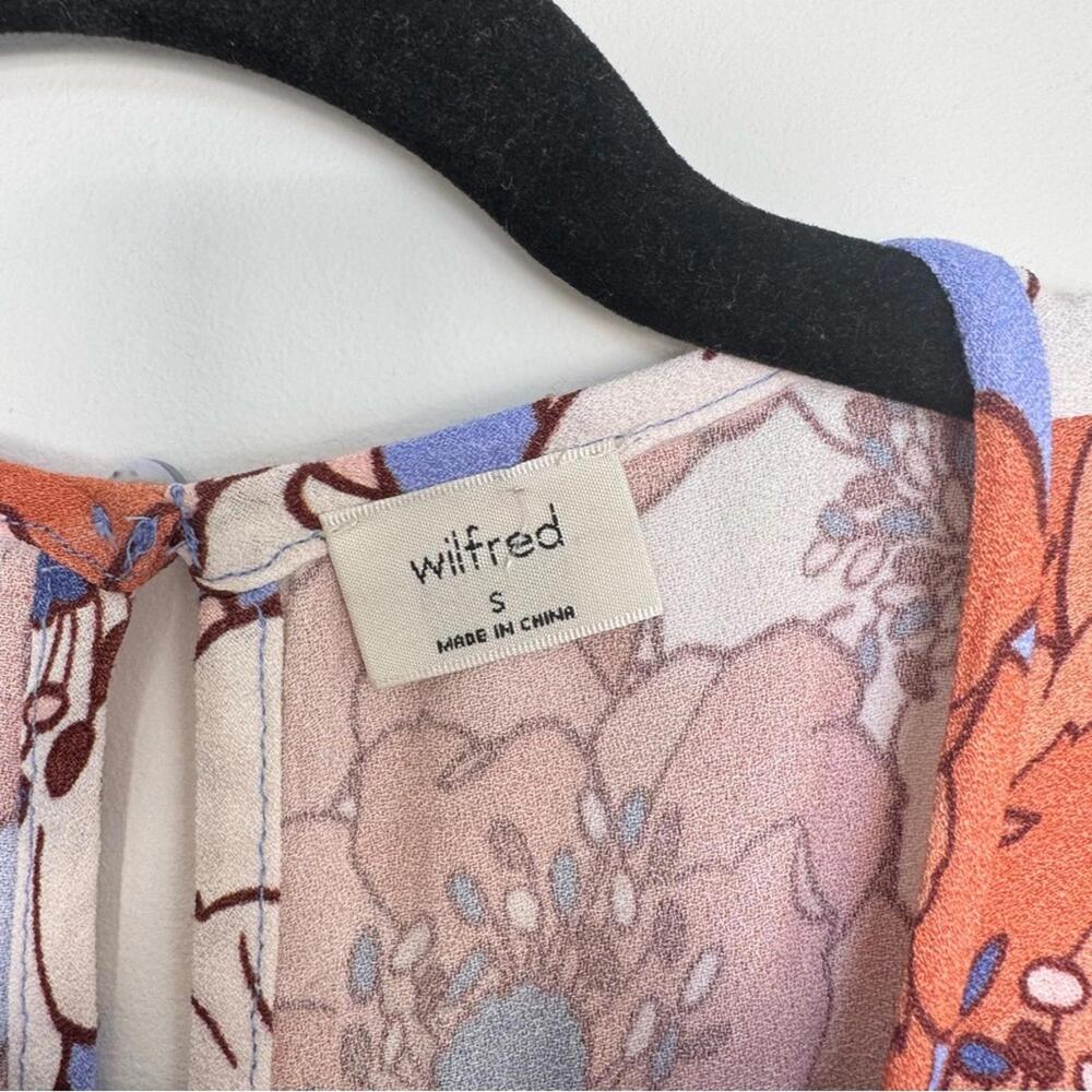 Aritzia Wilfred Lambrusco Tiered Long Sleeve Mini Dress - Picture 5 of 9